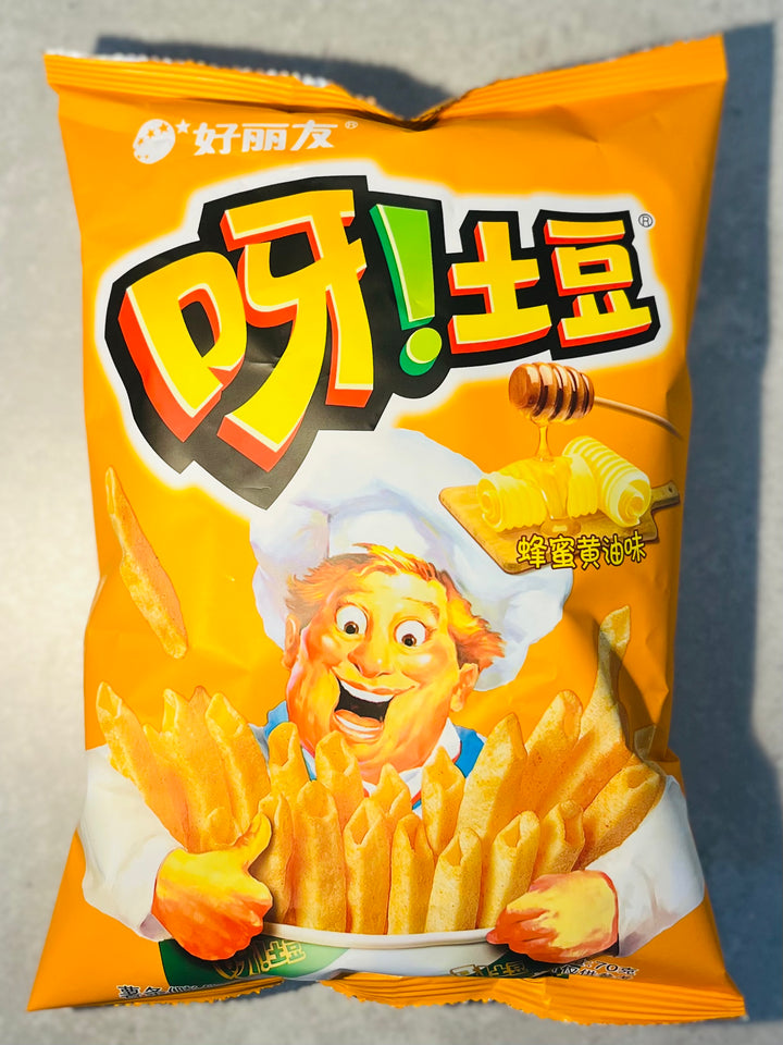 好丽友呀土豆蜂蜜黄油味70g Orion Potato Chips Honey Butter