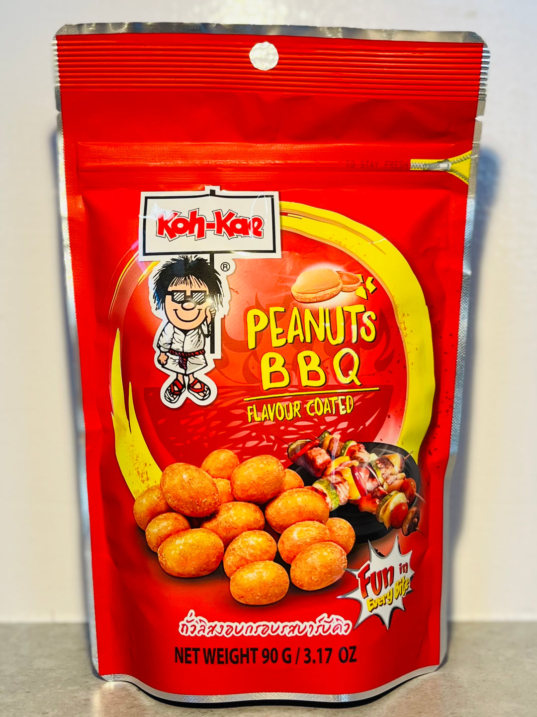 Koh Kae Peanuts BBQ Flavour Coated 90g