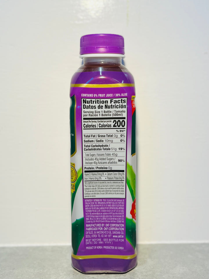 OKF Aloe Vera King Grape 500ml