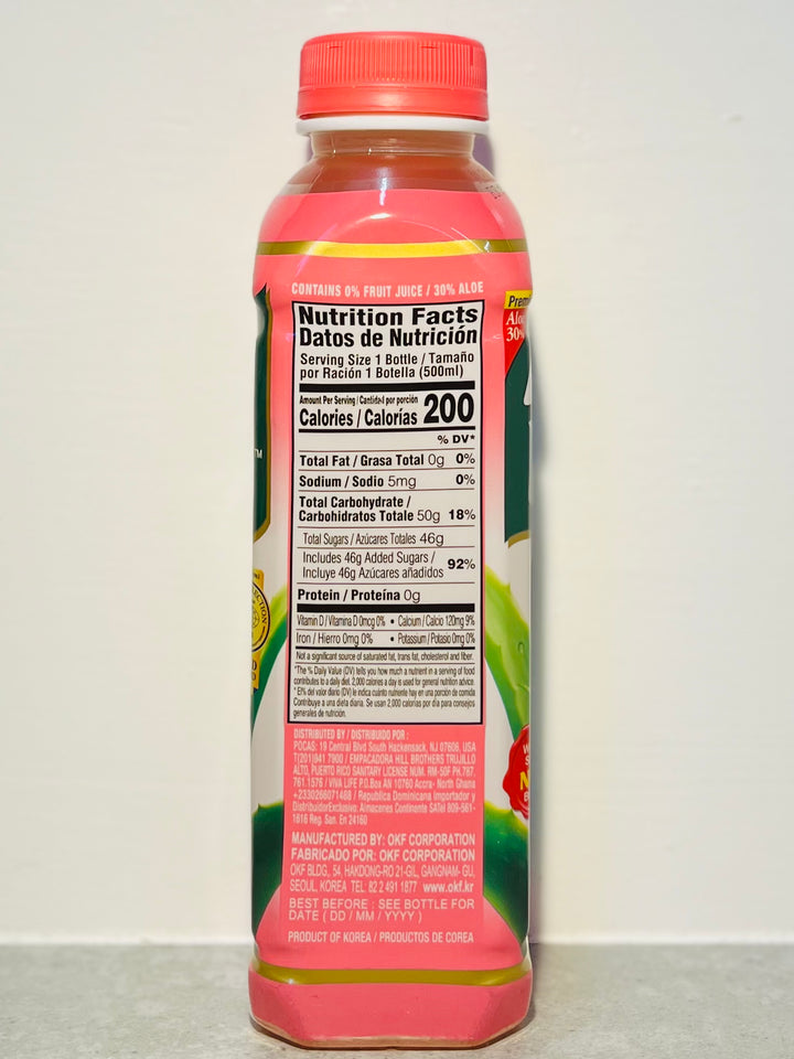 OKF Aloe Vera King Peach 500ml