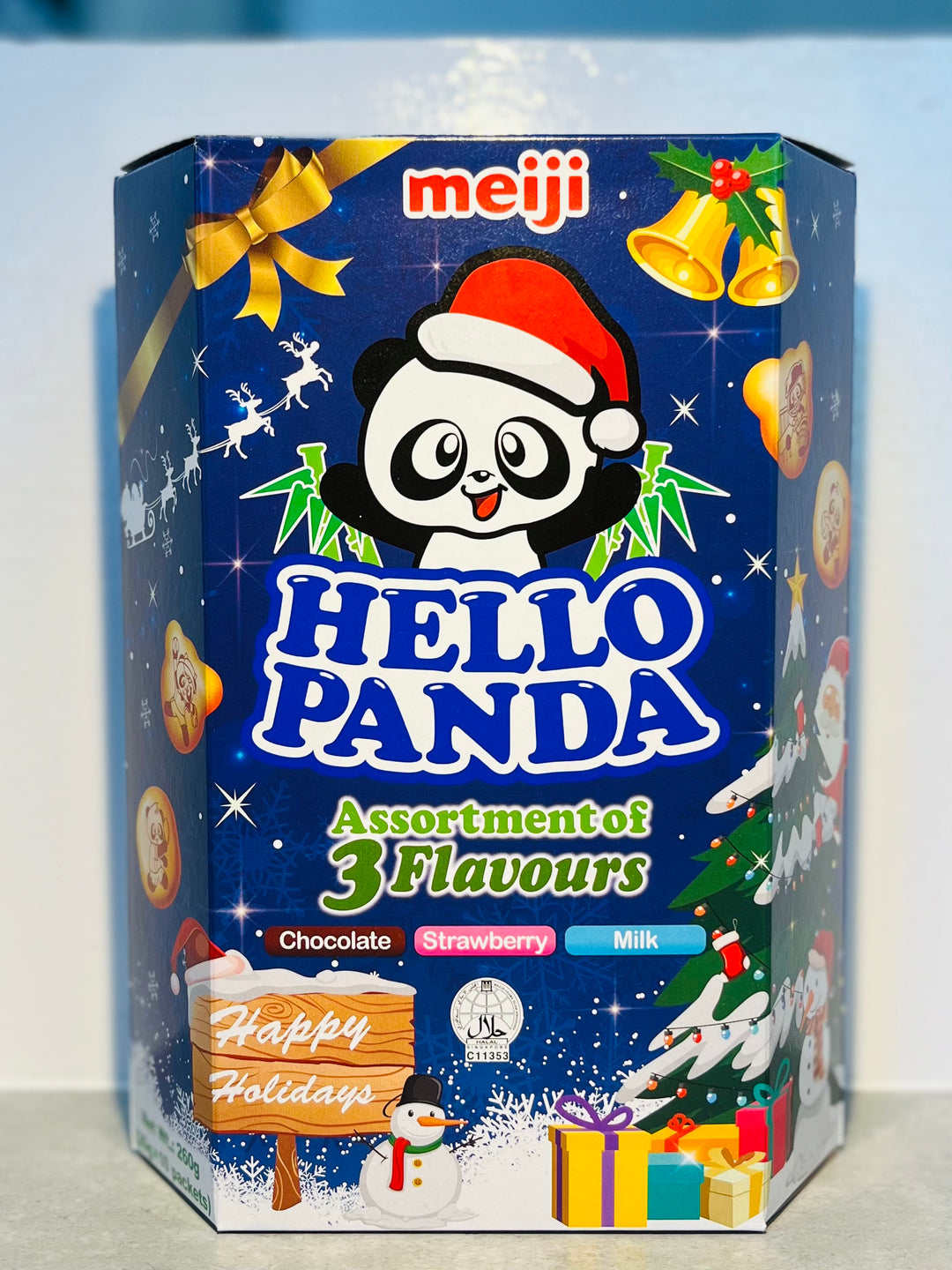 Meiji Hello Panda Assorted Flavour 260g
