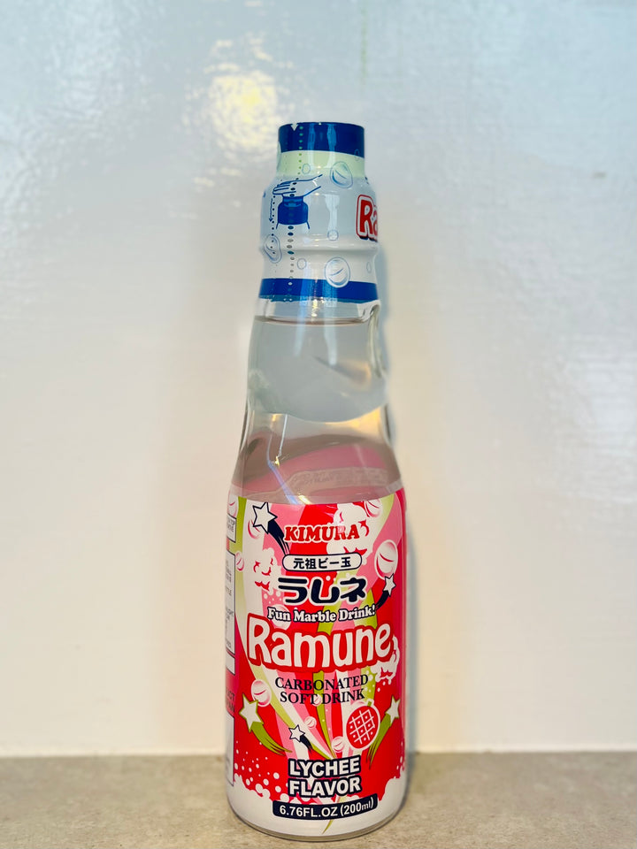 Kimura Ganso Ramune Lychee 200ml