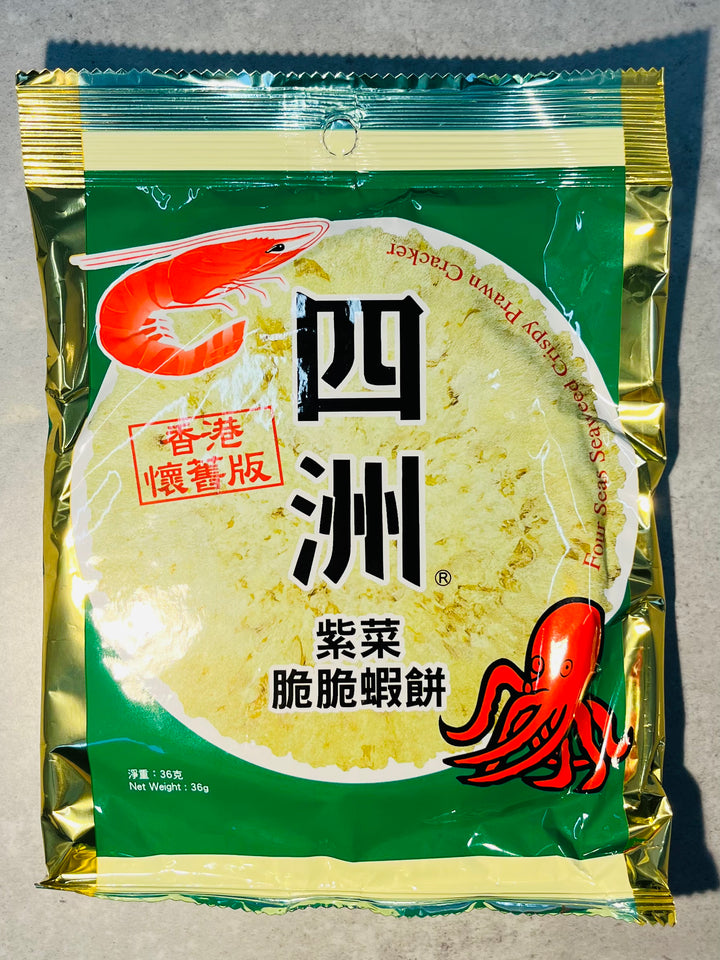 四洲紫菜虾饼36g FS Seaweed Prawn Cracker
