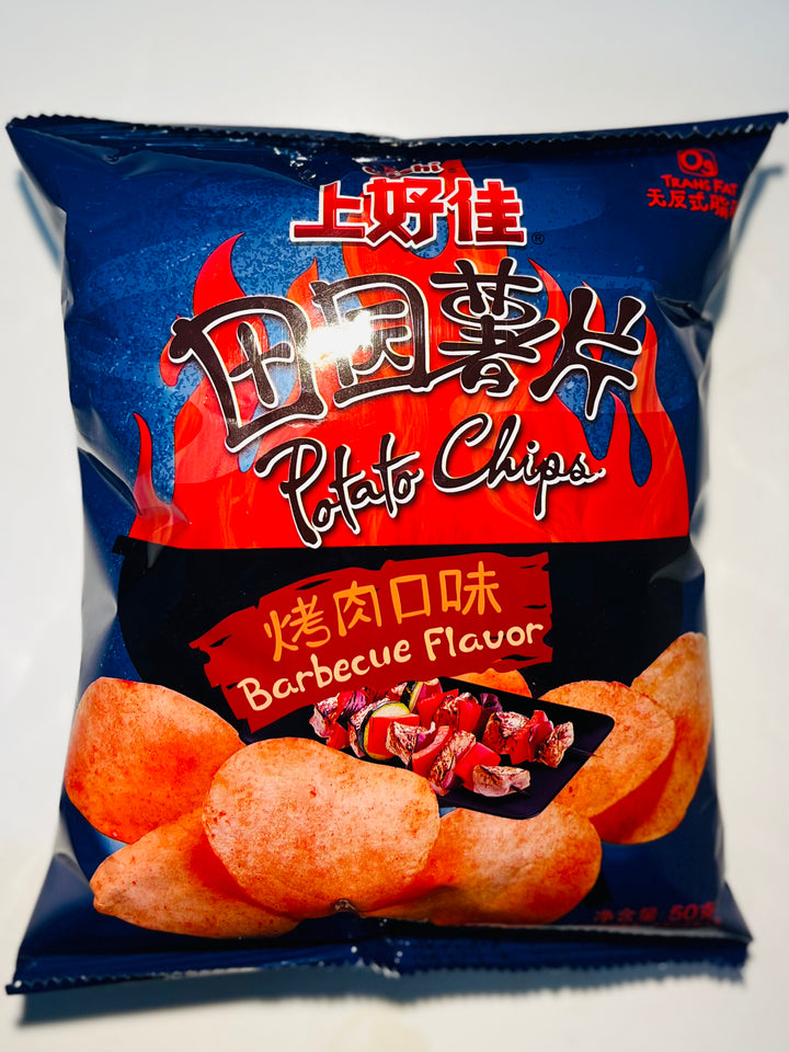(Over BBD)上好佳薯片烤肉味50g Oishi Potato Chips-BBQ Flavour