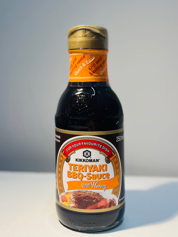 Kikkoman Teriyaki BBQ Sauce with Honey 250ml 万字照烧汁