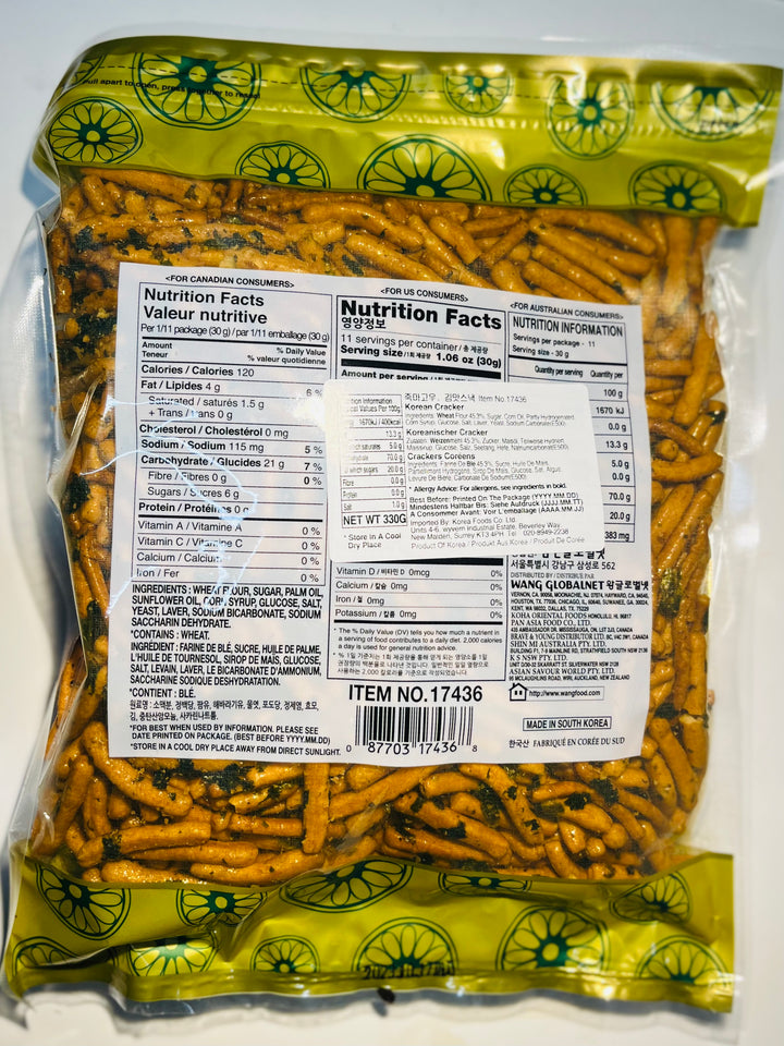 Surasang Seaweed Flavour Snack 330g