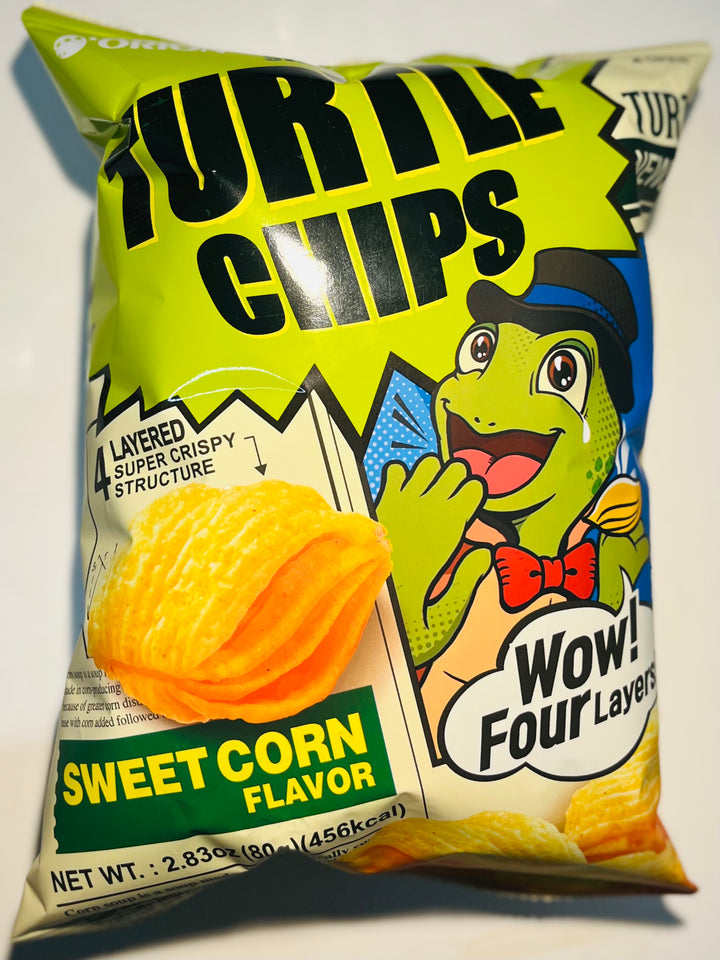 Orion Turtle Chips Sweet Corn Flavour 80g
