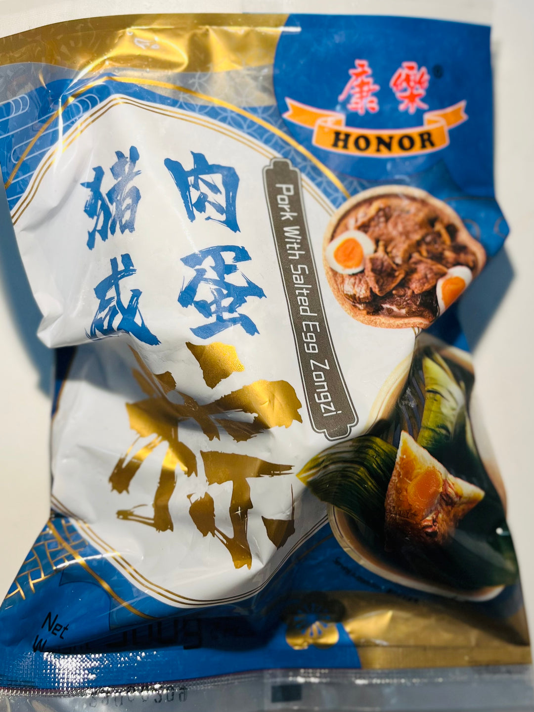 康乐猪肉咸蛋粽子300g Honor Pork & Salted Egg Zongzi