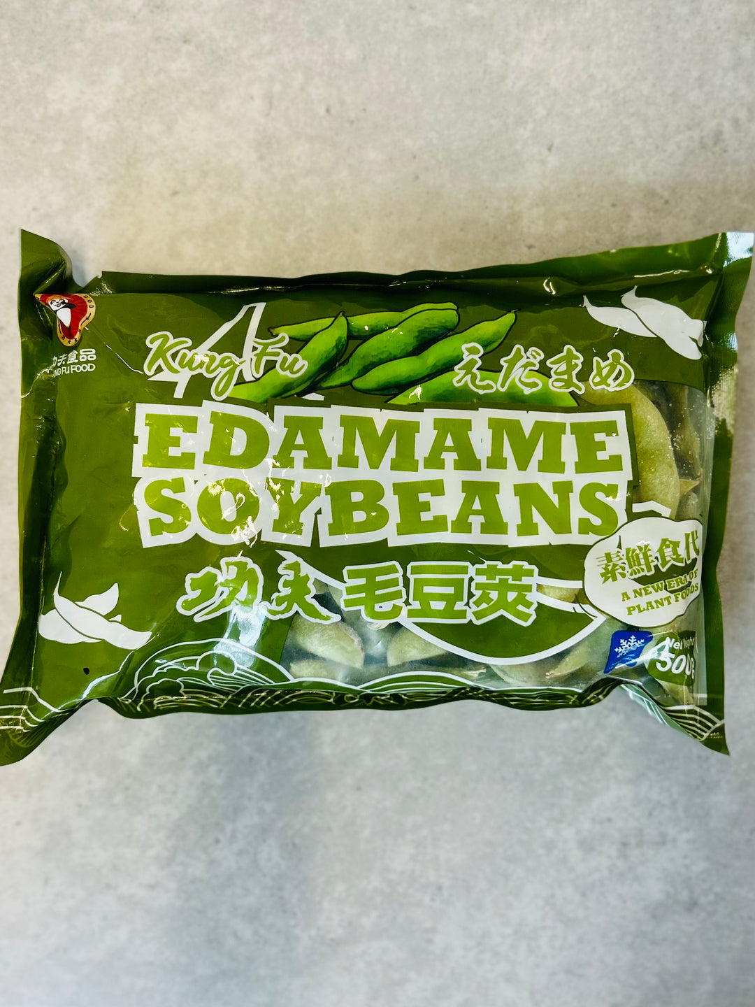 功夫毛豆荚500g Kungfu Edamame Soybeans