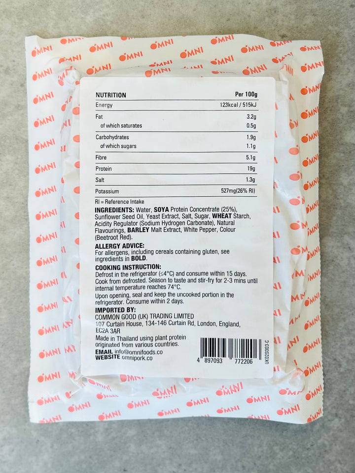 OMni Plant-based Pork-style strips 150g