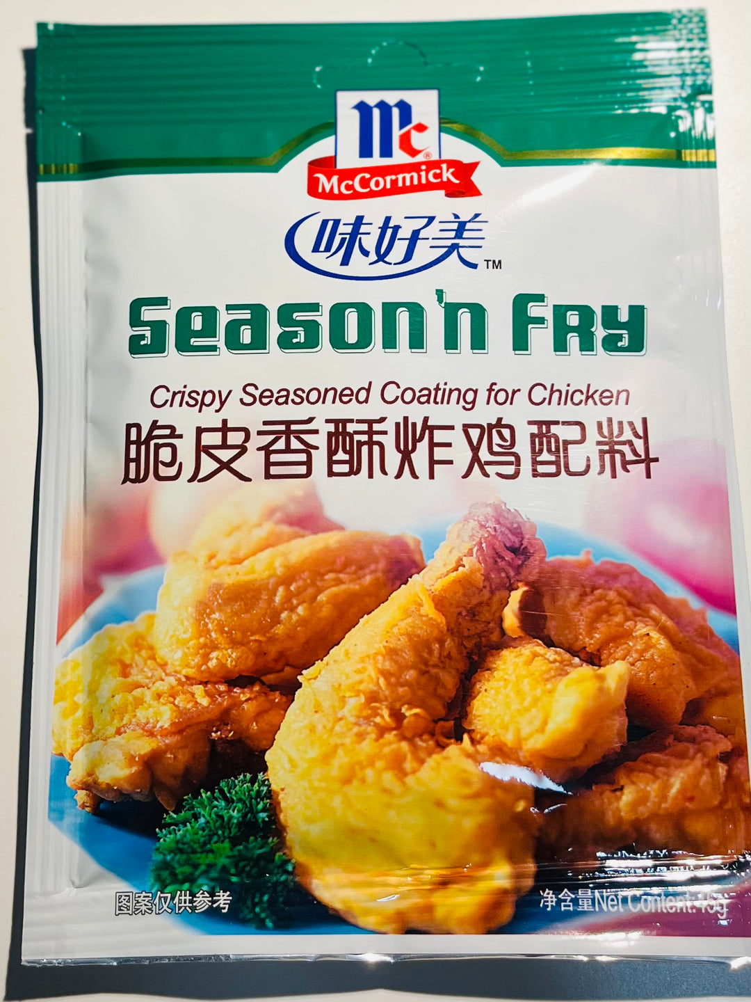 味好美脆皮香酥炸鸡配料45g MC Crispy Seasoned Coating For Chicken