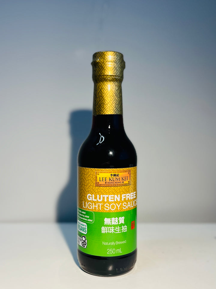 李锦记无麸质鲜味生抽 250ml LEE KUM KEE Gluten Free Light Soy Sauce