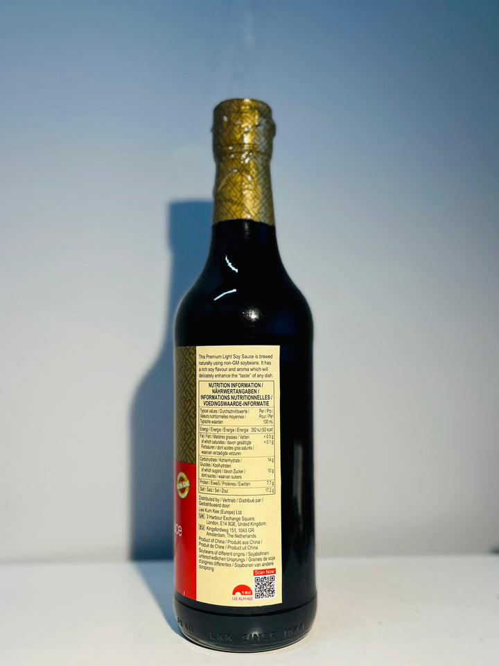 李锦记特级鲜味生抽500ml LEE KUM KEE Premium Light Soy Sauce