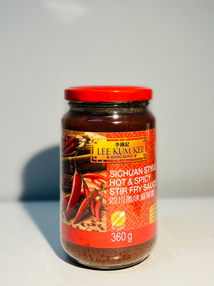 李锦记四川风味麻辣酱360g LEE KUM KEE Sichuan Style Hot&Spicy Stir Fry Sauce