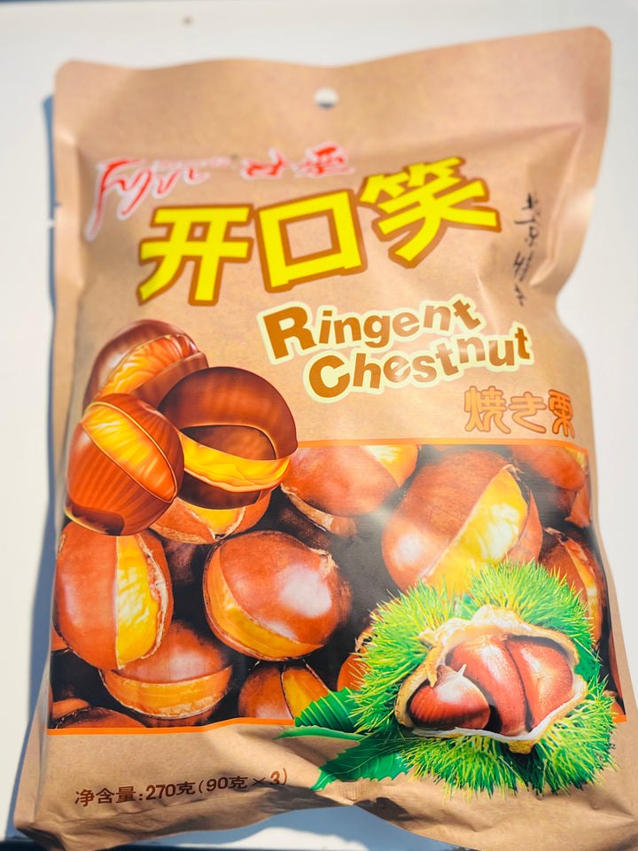 富亿农开口笑板栗270g HUAIROU Chestnut with Shell