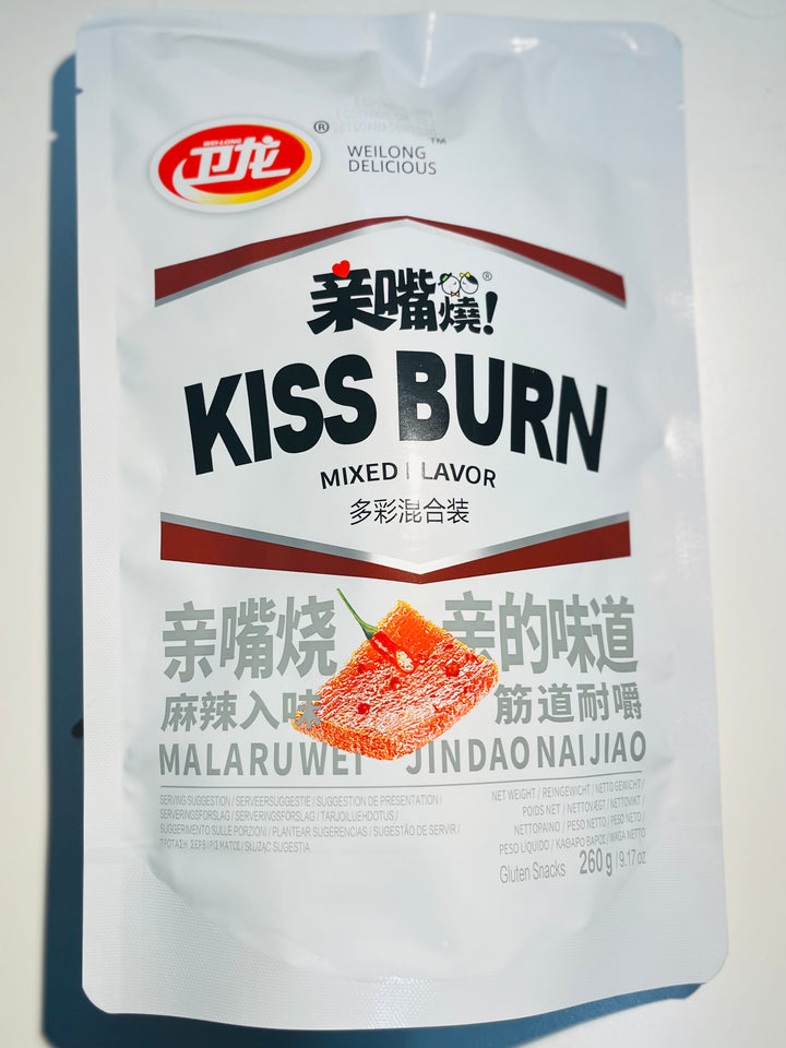 卫龙亲嘴烧混合260g WL Gluten Snacks Assorted