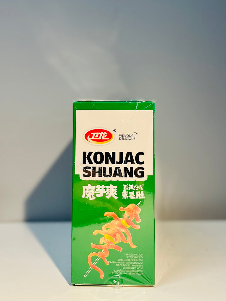 卫龙魔芋爽酸辣泡椒360g WL Konjac Strips Hot and Sour
