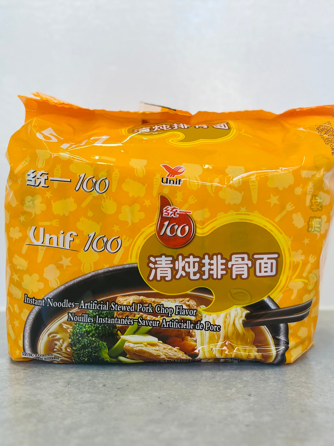 统一清炖排骨面5pcks Uni Instant Noodle Stewed Pork Chop