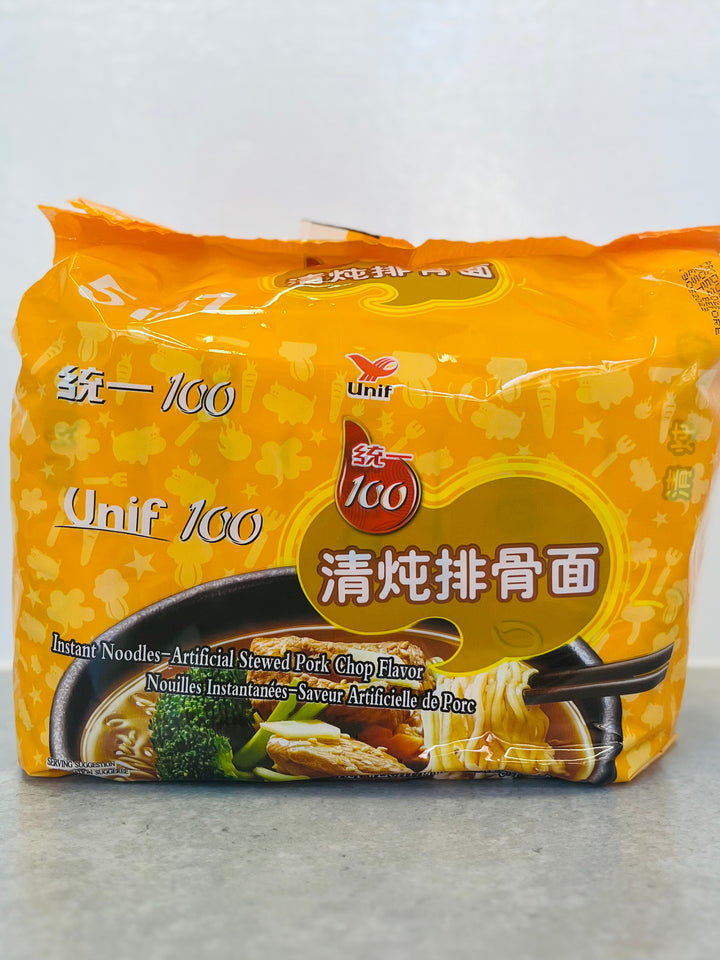 统一清炖排骨面5pcks Uni Instant Noodle Stewed Pork Chop
