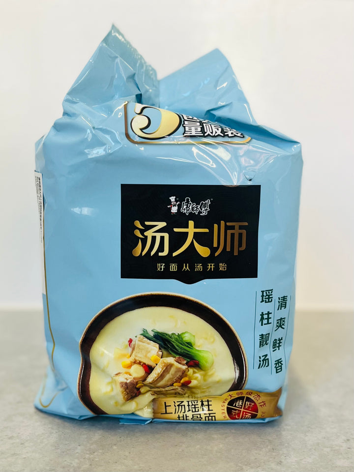 康师傅汤大师上汤瑶柱排骨5pcks MK Master Soup seafood flavour