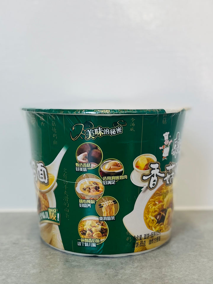 康师傅香菇炖鸡桶面105g MK Mushrrom & Stewed Chicken Noodle