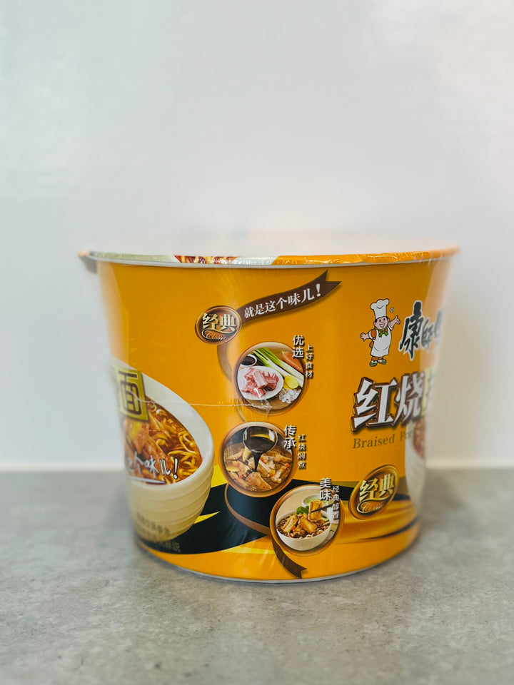 康师傅红烧排骨桶面108g MK Braised Pork Ribs Noodle
