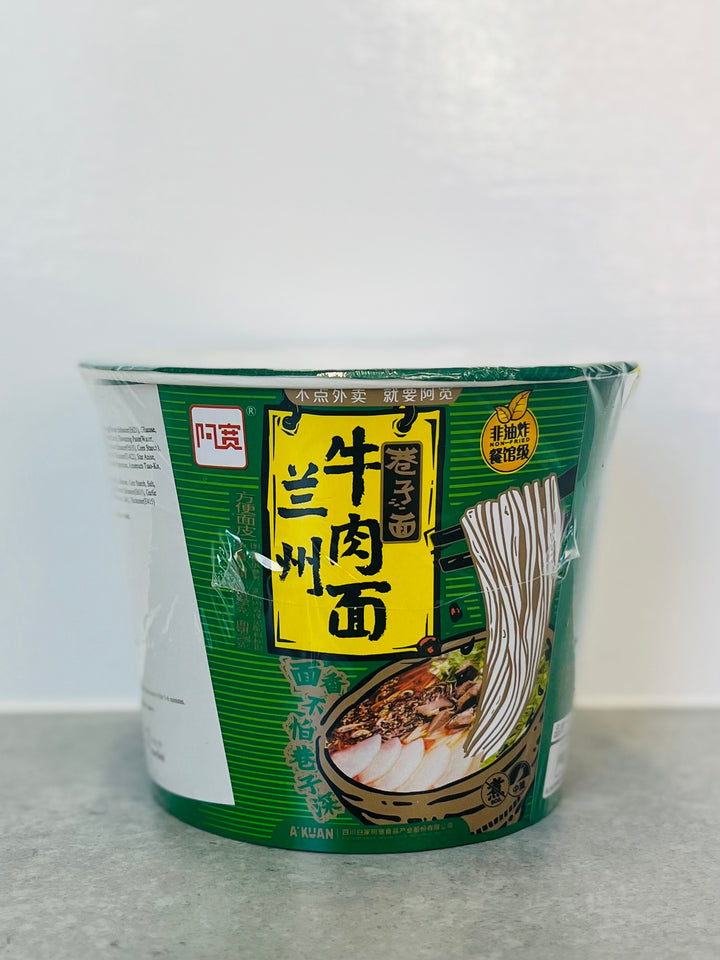 阿宽兰州牛肉面 桶 95g AK Lanzhou Beef Flavour Noodle Bowl