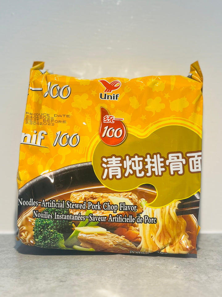 统一清炖排骨面105g Unif 100 Instant Noodle Pork Chop