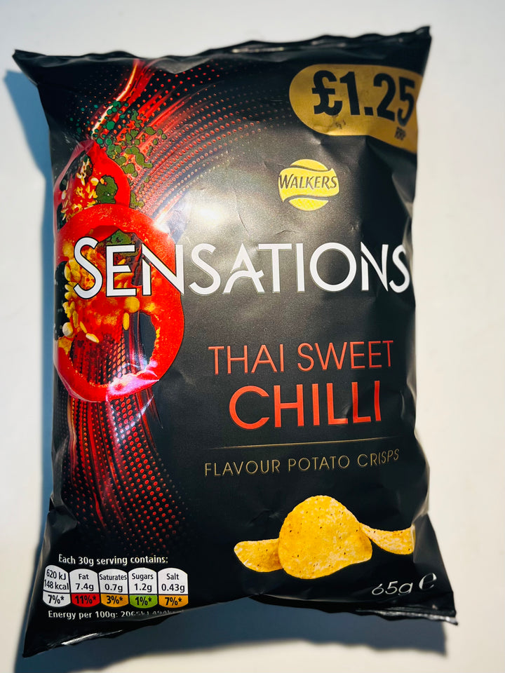 Walker's Sensation Thai Chilli Flavour 65g