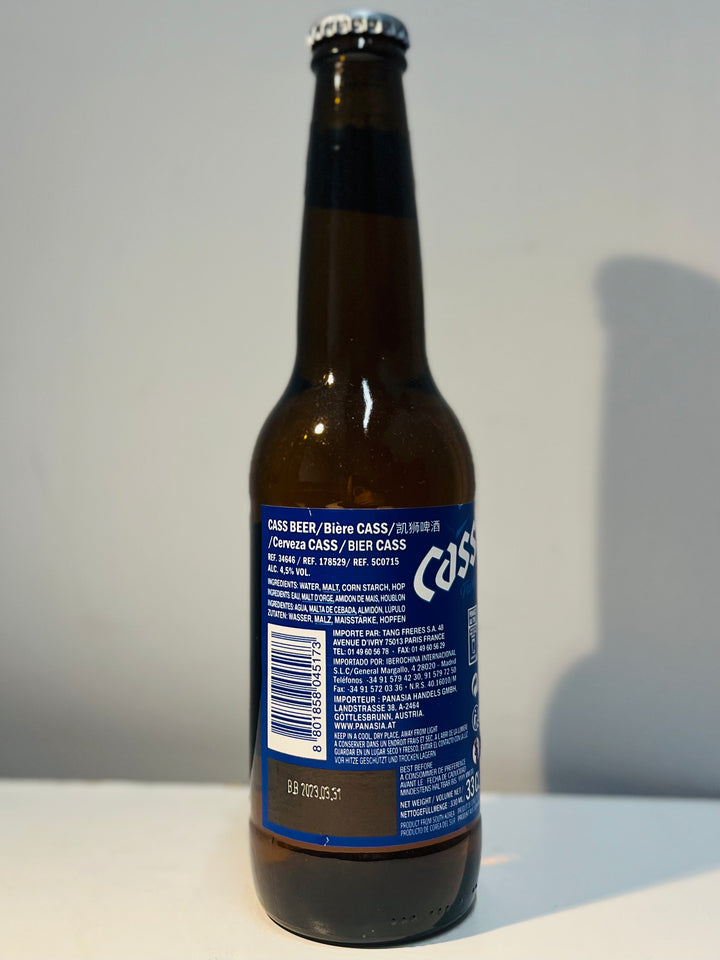 Cass Cold Brewed Beer ALC 14% 330ml 凯狮啤酒