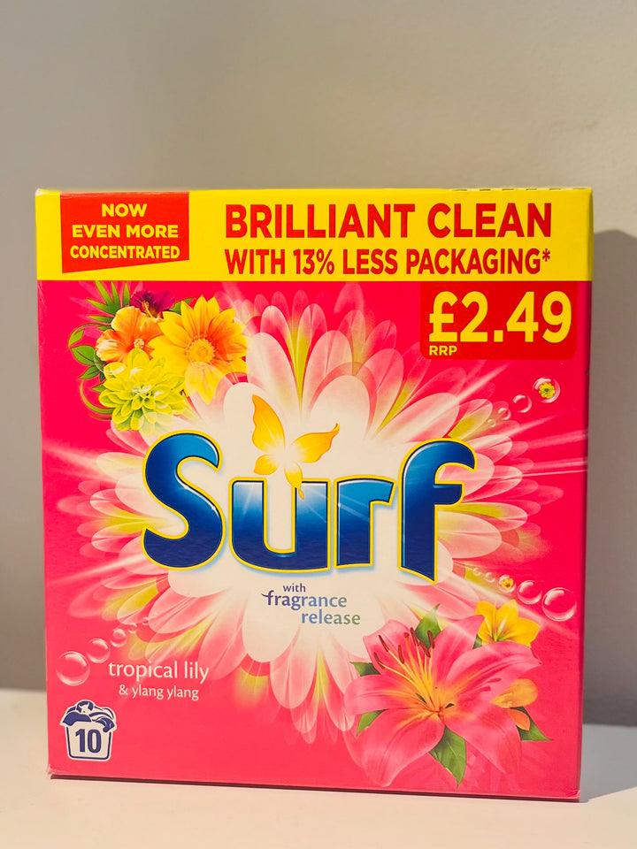 Surf Tropical Lily Washing Powder 500g