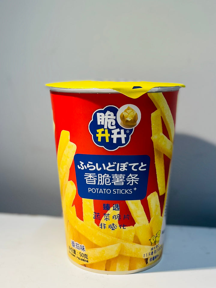 脆升升薯条杯装蕃茄味50g CSS Potato chips tomato flavour