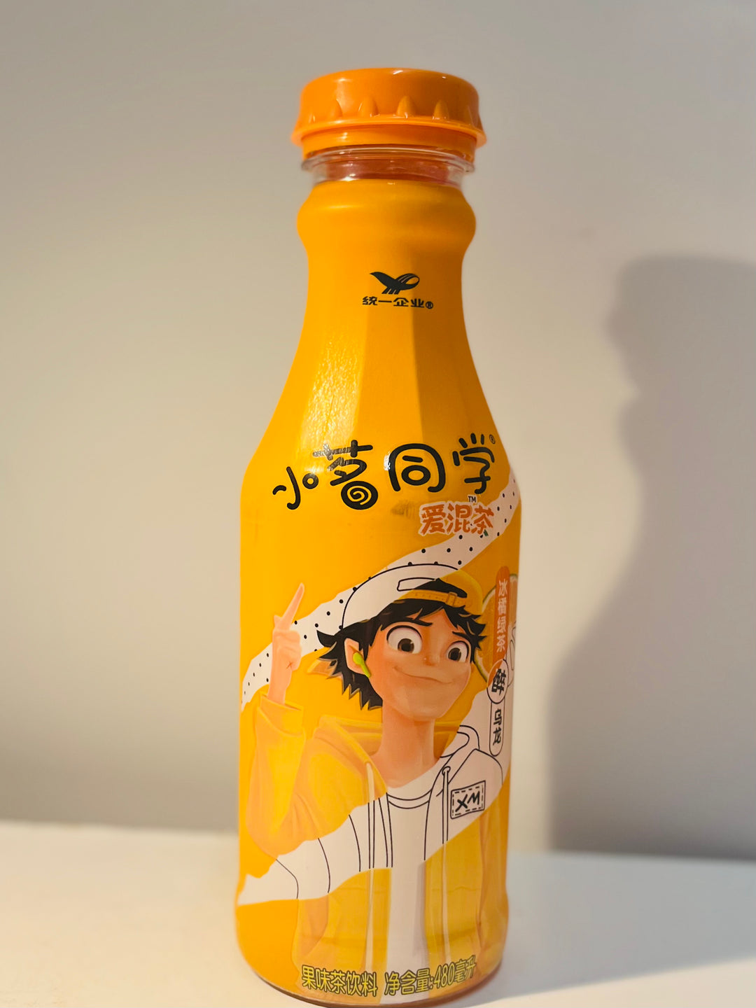 统一小茗同学冰橘绿茶480ml Unif Kumquat Green Tea