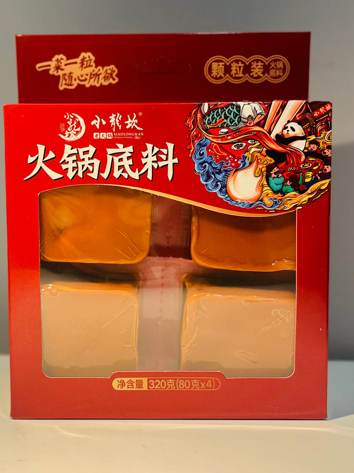 小龙坎火锅底料小方块320g XLK Hotpot Base Seasning(Cube)